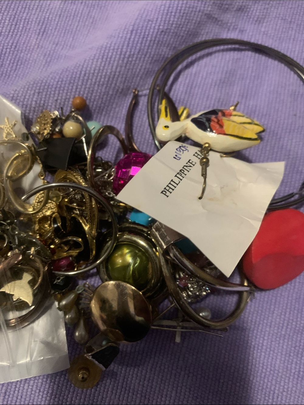Assorted Mixed Earring Craft lot - Picture 5 of 5